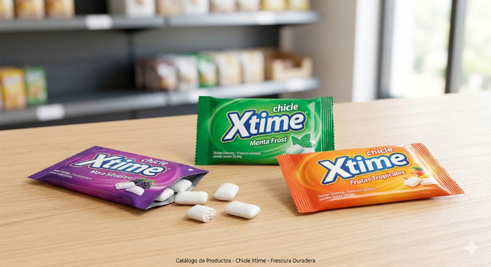 CHICLES XTIME SURTIDO UNID.