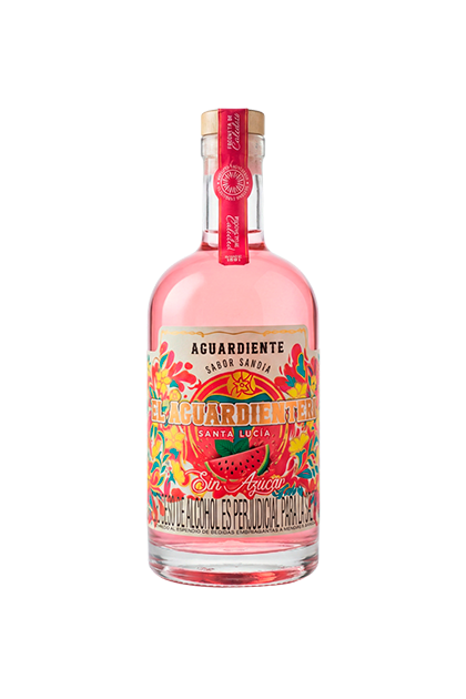 AGUARDIENTE.  SANDIA SANTA LUCIA 750 ML