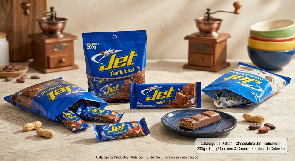 CHOCOLATINA JET PEQUEÑA X UNIDAD