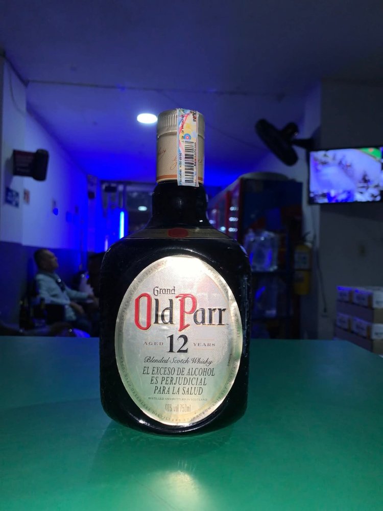 WHISKY OLD PARR 12 AÑOS 750 ML