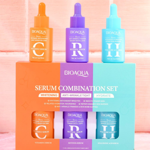 KIT X3 BIOAQUA SUEROS FACIALES