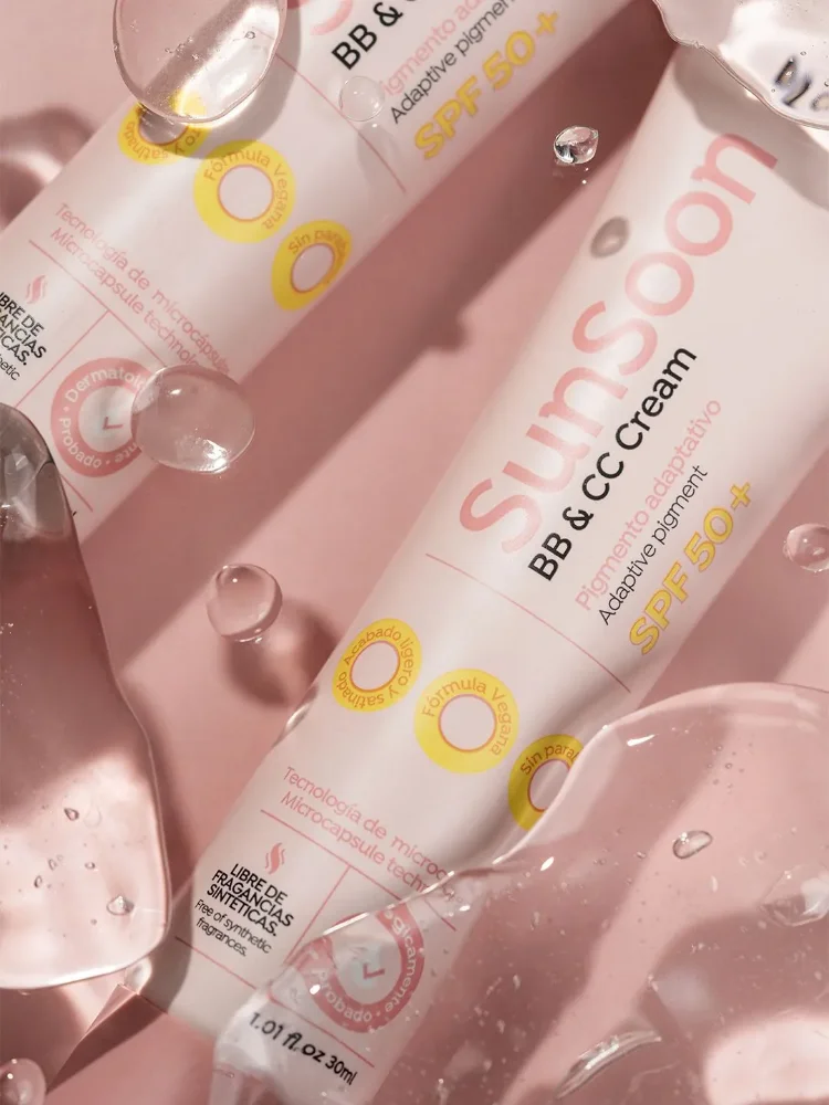 SUNSOON BB & CC CREAM  DE MONTOC