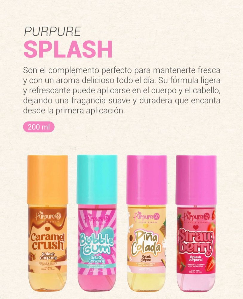 SPLASH CORPORAL 200ML PURPURE
