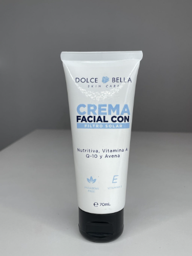 CREMA NUTRITIVA CON FILTRO SOLAR