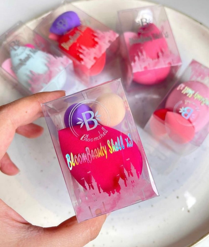 SET X3 DE BEAUTY BLENDER BLOOMSHELL