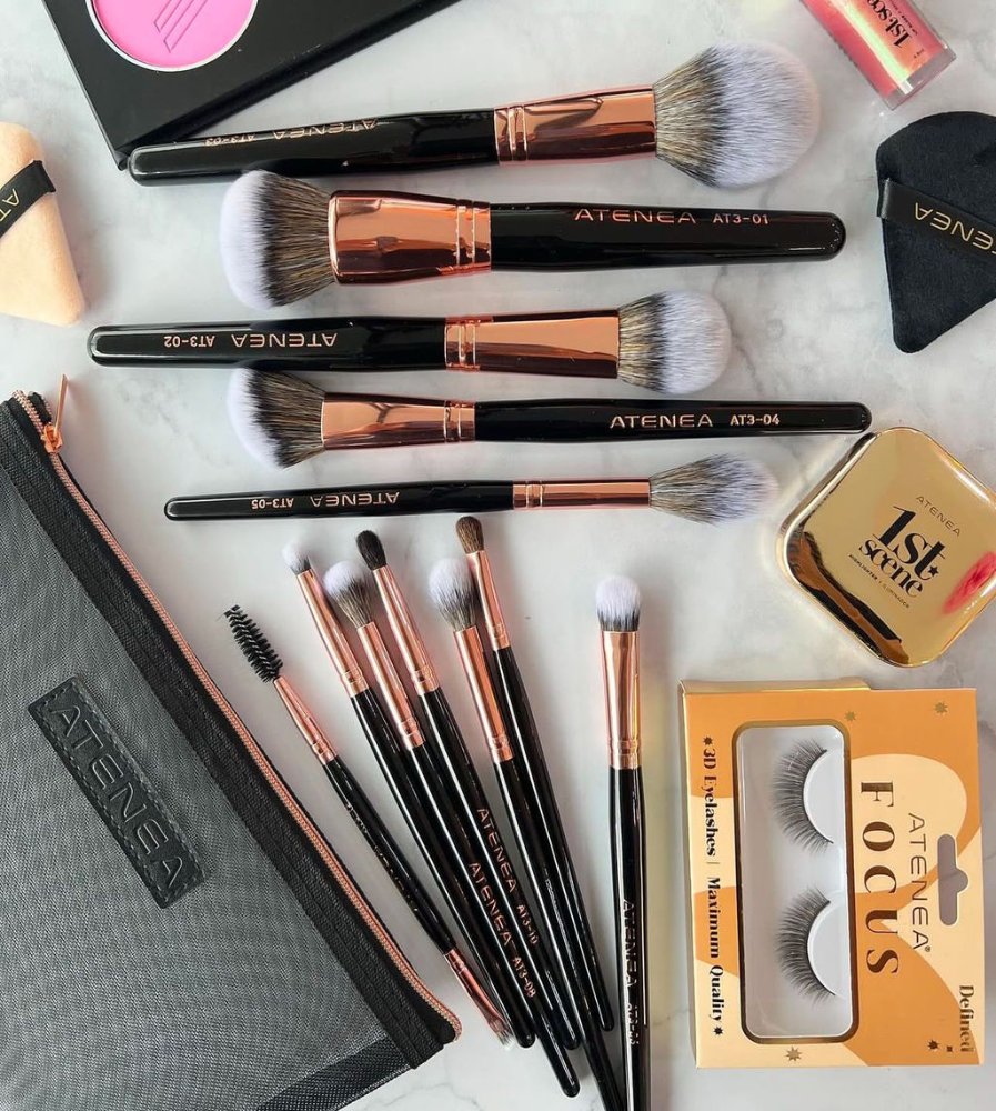 KIT DE BROCHAS FLAWLESS BASIC X12 ATENEA KITAT3
