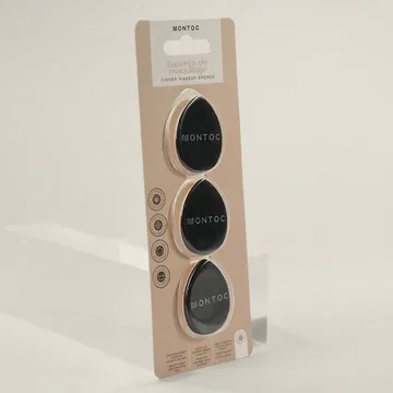 ESPONJA DEDAL X3 REUTILIZABLE NEGRA MONTOC