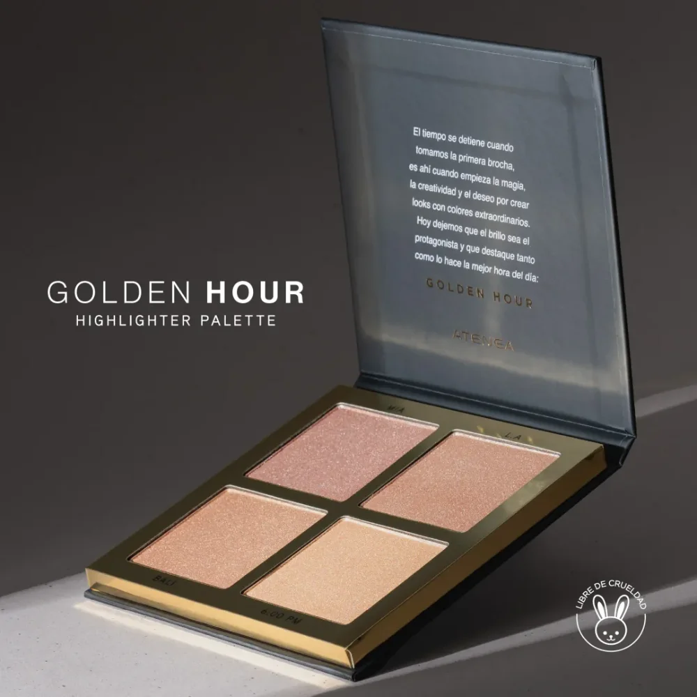 PALETA DE ILUMINADORES | GOLDEN HOUR ATENEA