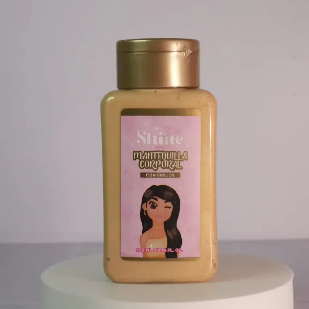 MANTEQUILLA 300ML GLOW SHINE YAJA/ DORADA