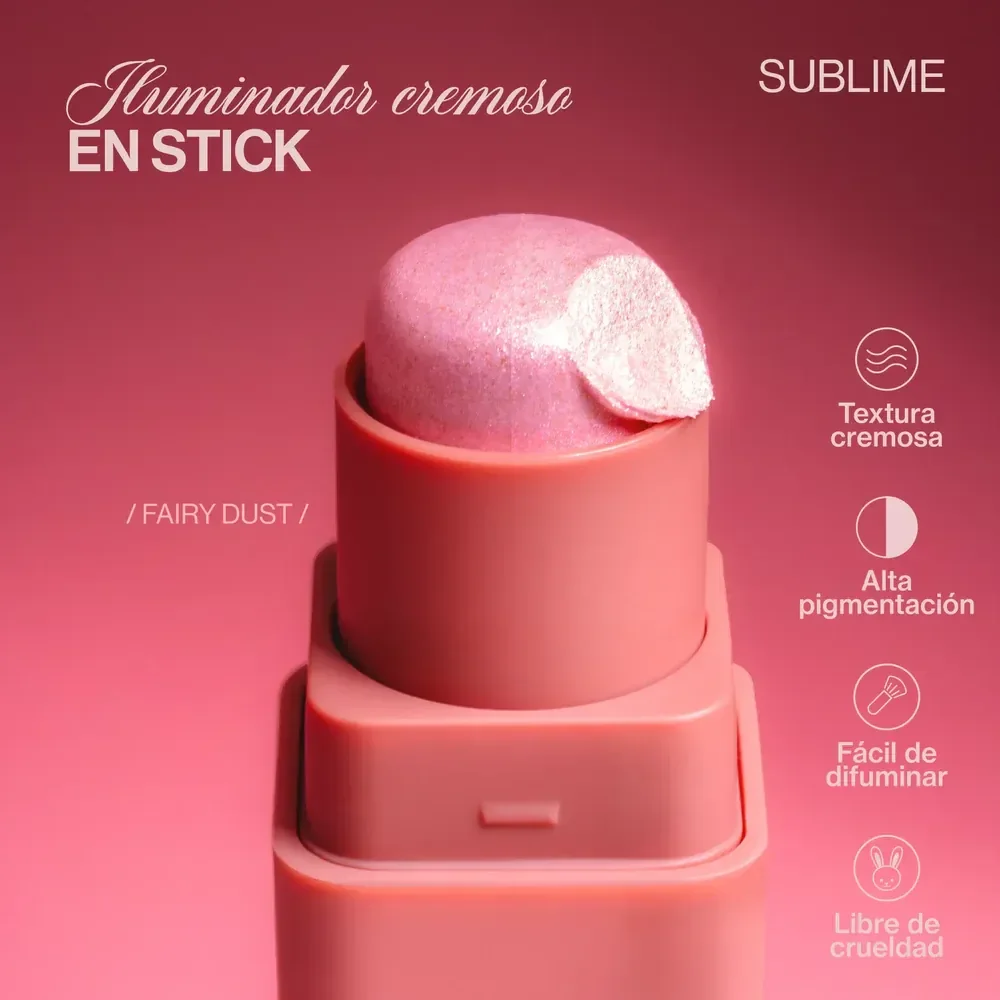 ILUMINADOR CREMOSO EN BARRA SUBLIME FAIRY DUST ATENEA