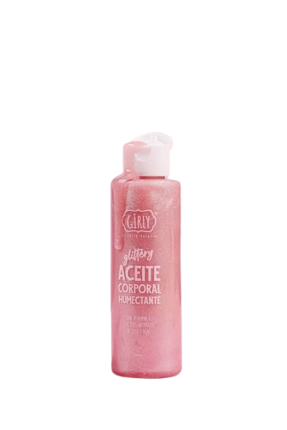 Aceite corporal glittery Girly