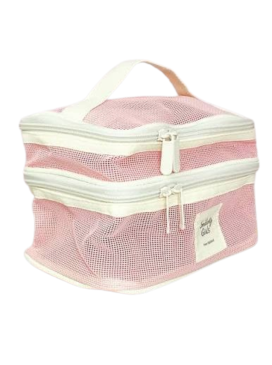 Cosmetiquera malla Smiling Girls Ref OH25-114