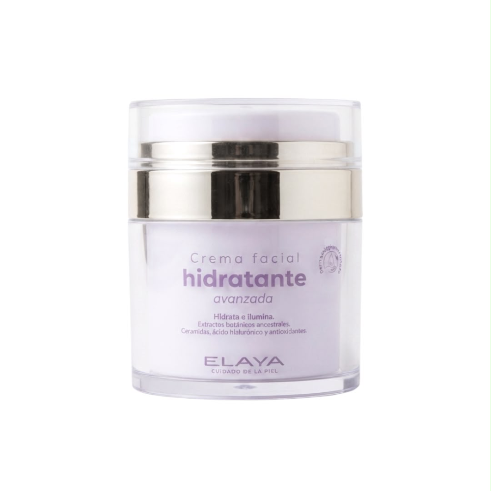 Crema facial hidratante avanzada Elaya