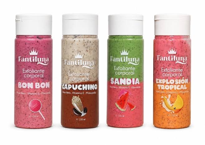 Exfoliante doble color Fantiluna