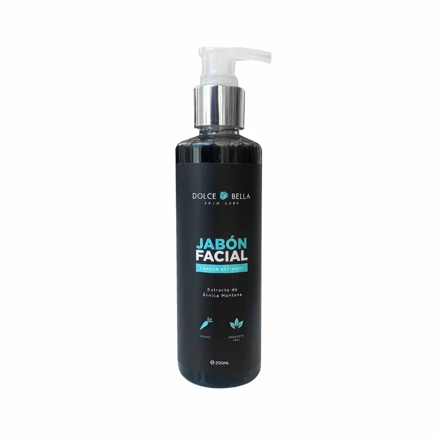 Jabón facial con carbón activado Dolce Bella