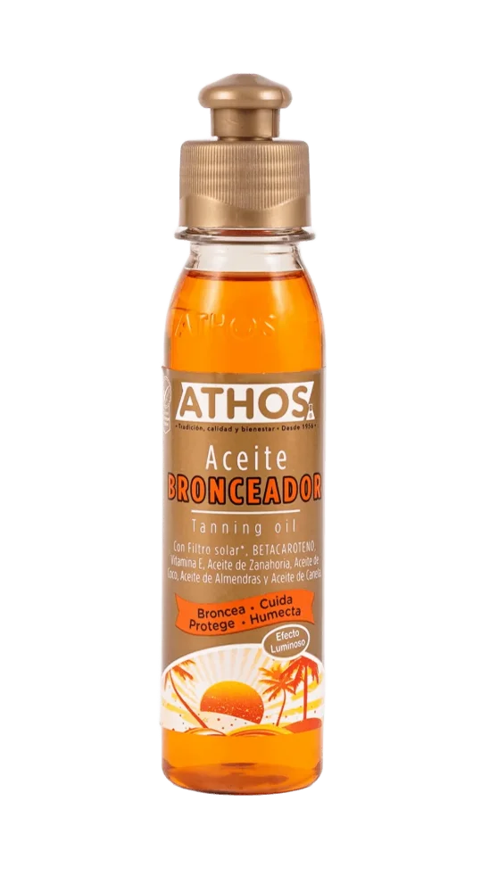 Aceite Bronceador PEQUEÑO 110 ml Athos