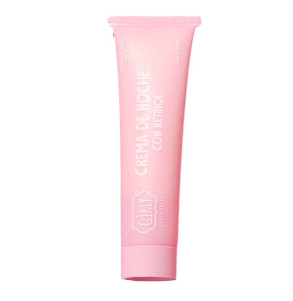 Crema de noche con retinol Girly