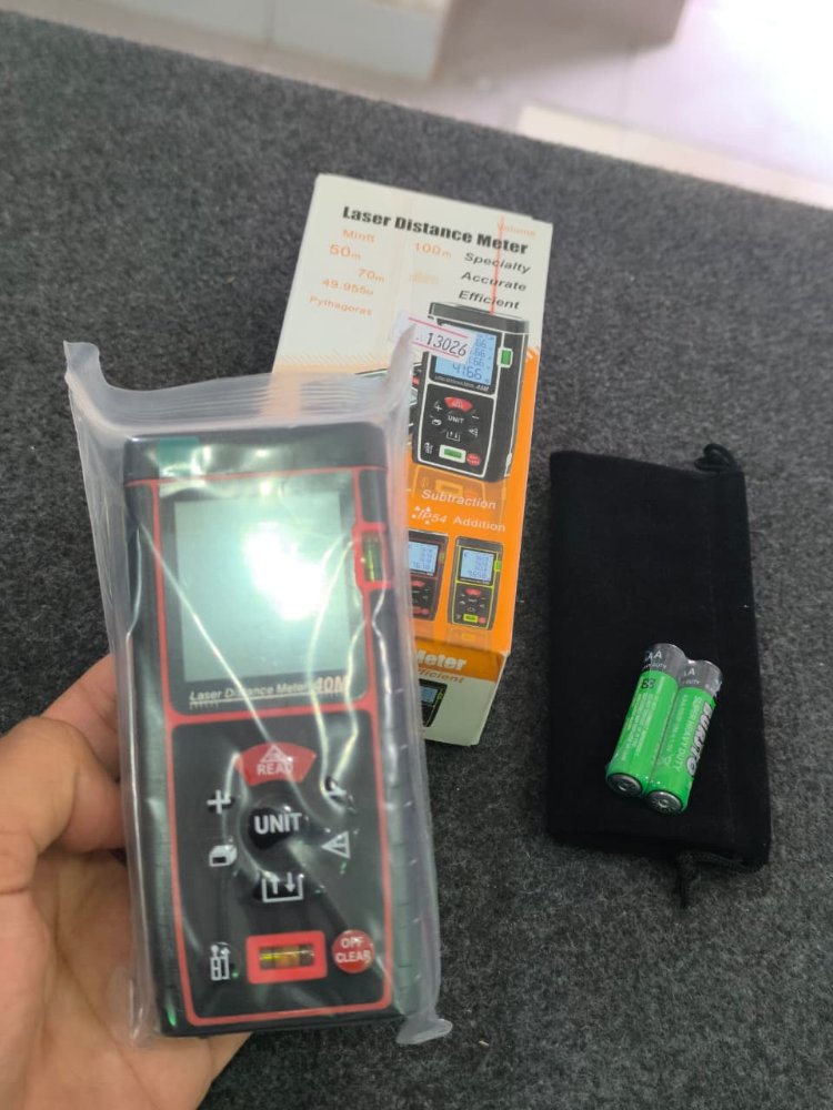 Medidor de distancia laser