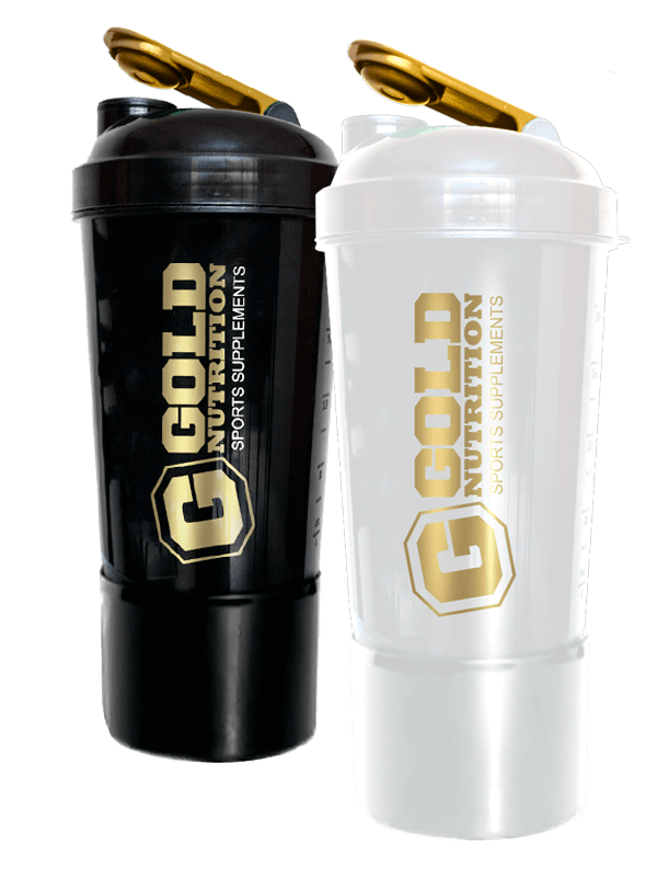 Shaker Black & White Gold Nutrition -15% OFF