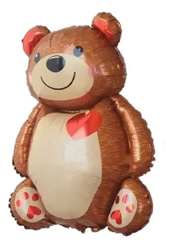 Globo Oso Amoroso Grande De 82 X 66 Cms
