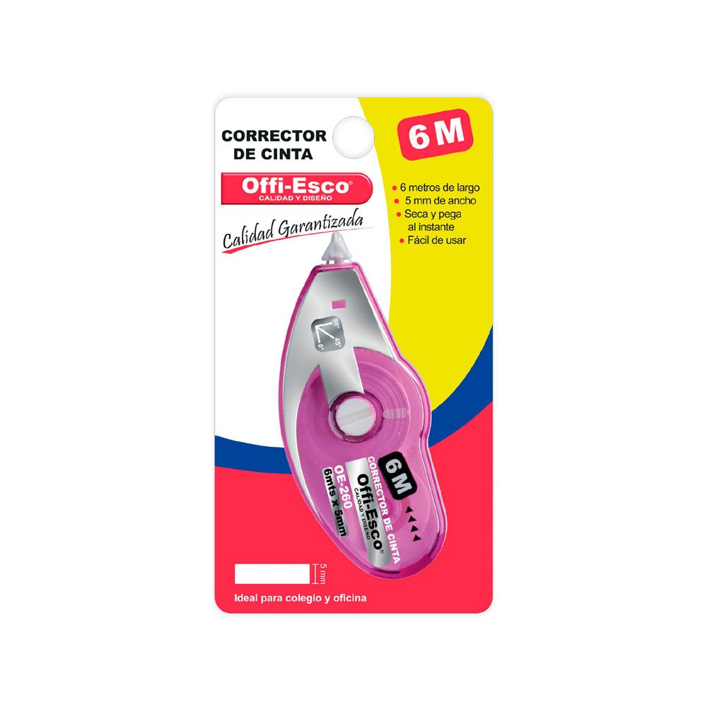 Corrector cinta x 6 metros – Offi-Esco