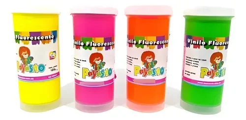 Vinilo Acrílico Payasito  Colores Neon 125g