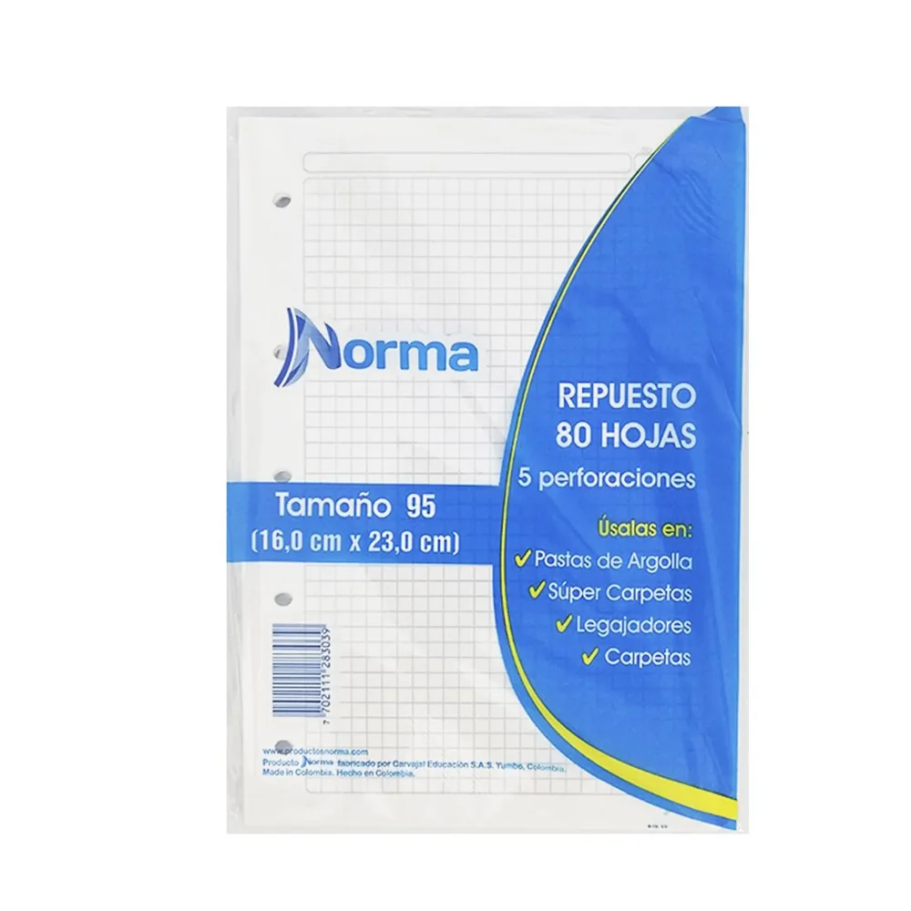 HOJAS DE REPUESTO