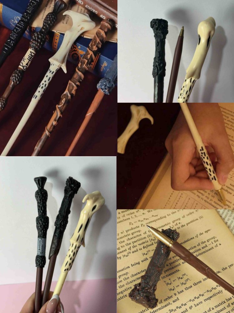Esfero Varita Harry Potter Tinta Negra