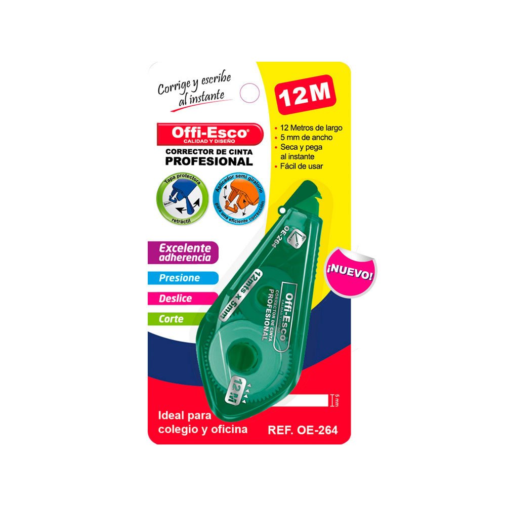 Corrector cinta x 12 metros – Offi-Esco