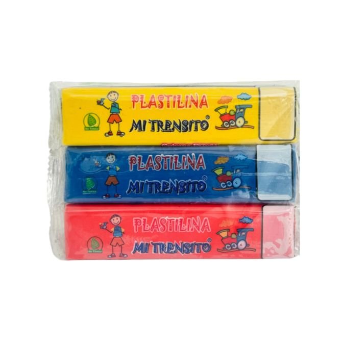 plastilina en barra