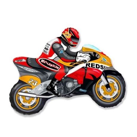 Globos con forma de moto