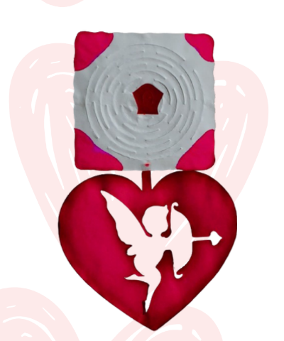 Festón especial cupido 2 mts aproximadamente