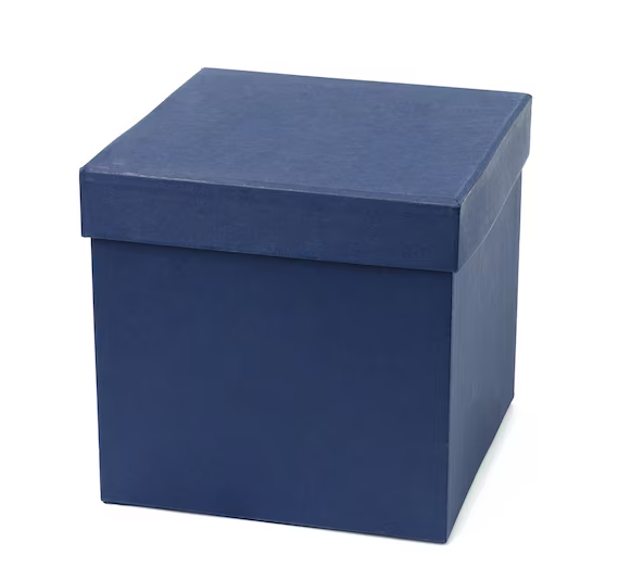 Caja de cartón cuadrada 12 X12