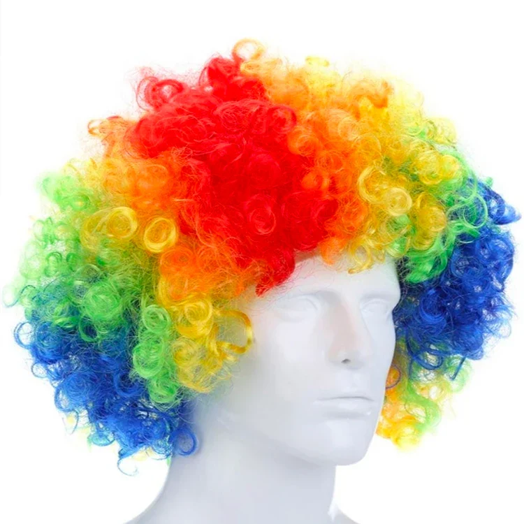 Peluca Payaso Afro
