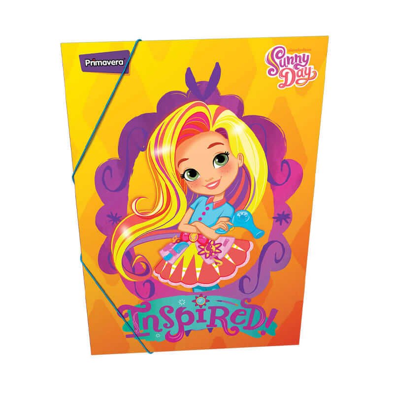 CARPETA CON CAUCHOS PLASTICOS