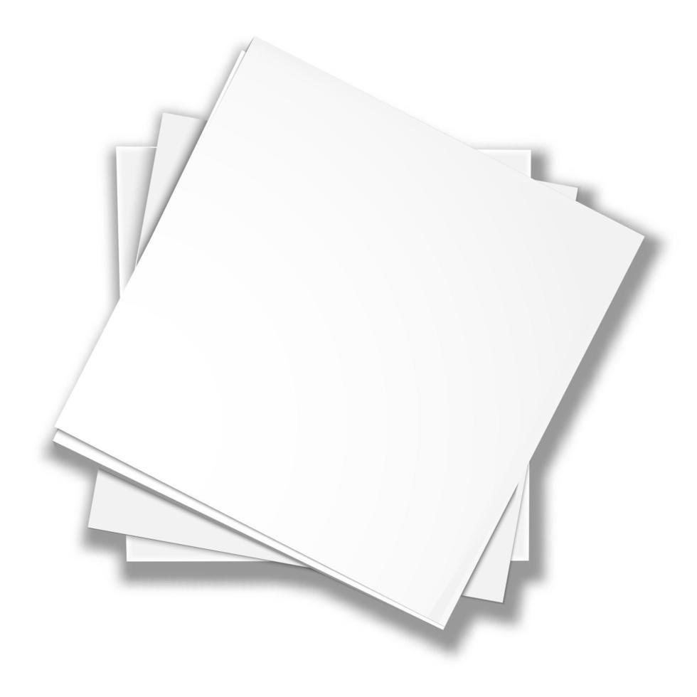 Hojas blancas Carta Suelta
