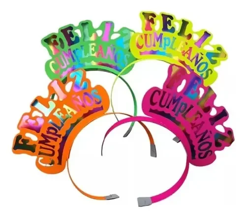 Balacas Diademas Neon