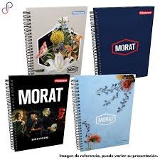 Cuaderno Primavera Argollado 5 Materias Grande Morat
