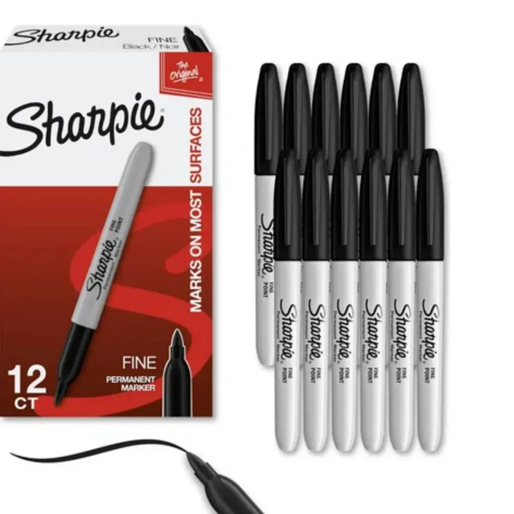 Marcador Permanente Negro Sharpie