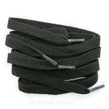 Cordones largos negros
