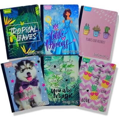 Cuaderno de 50 hojas cosido