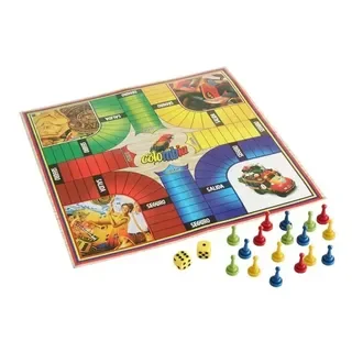 Juego De Parques De Carton