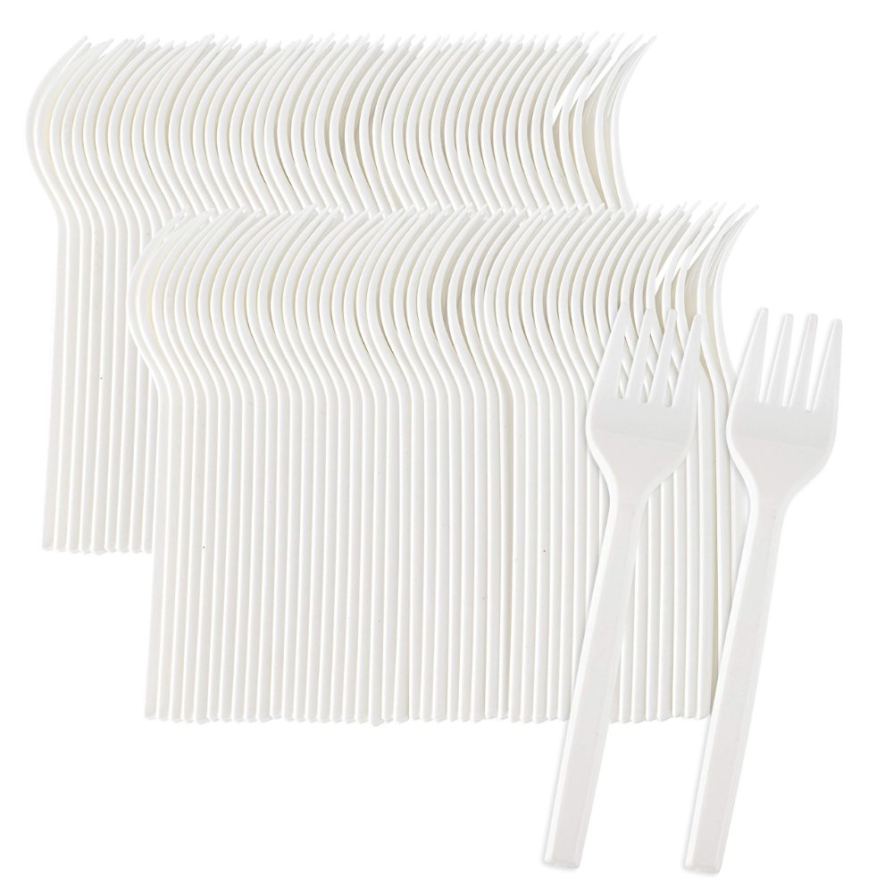 Tenedor Pequeño Blanco X 20