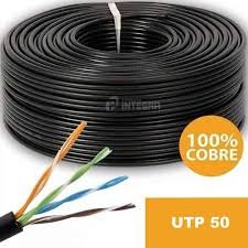 Cable UTP CAT5E EXTERIOR/ 100% COBRE