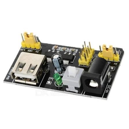Modulo fuente protoboard MB102