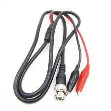 50CM Cable de osciloscopio BNC a cocodrilos
