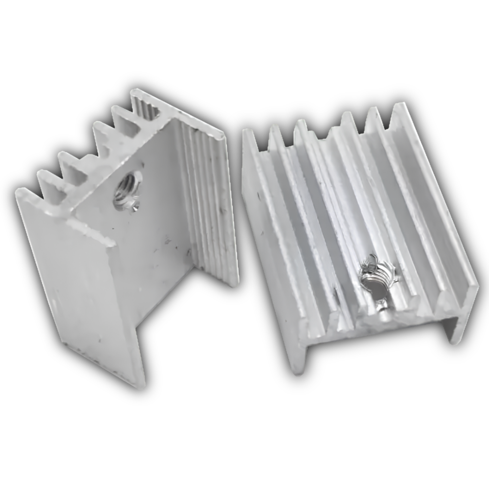 Disipador de Aluminio Mediano TO-220