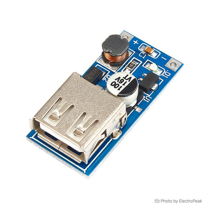 Modulo boost step up DC DC a 5V 600MA USB