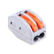 Conector Bornera 2 Pines Empalme de conexion Rapida
