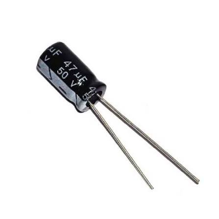 47uF 50V Capacitor Electrolitico